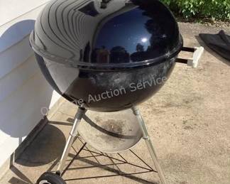 Weber charcoal grill