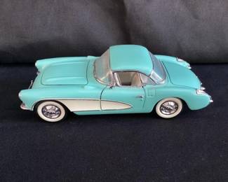 Franklin Mint precision model Corvette collection (several lots)