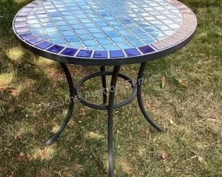 Mosaic accent table