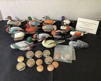 Ducks Unlimited miniatures, pins & more