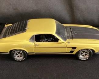 1969 Boss 302 Mustang Franklin Mint Diecast