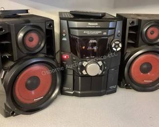Panasonic stereo system