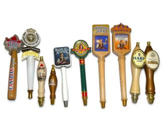Beer Tap Handles Sam Adams, Harp, Foster, More