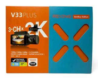 NEW Rexing V33 Plus 3Channel Dash Cam