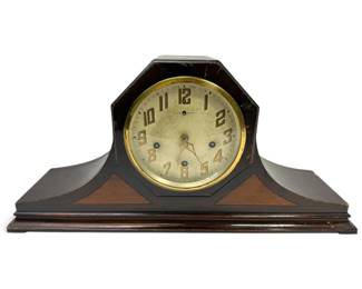 Vintage Wooden Lincoln Mantle Clock