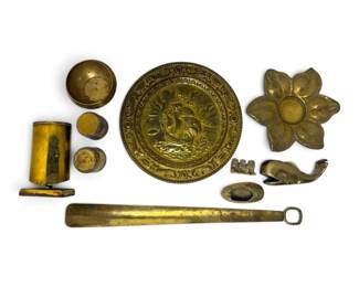 Gold Desk Accessories