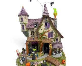 Lemax Spooky Town Wicked Garden Coven Figurine