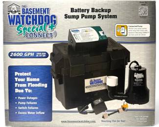 Basement Watchdog Backup Sump Pump