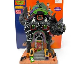 Lemax Spooky Town Meow Mansion
