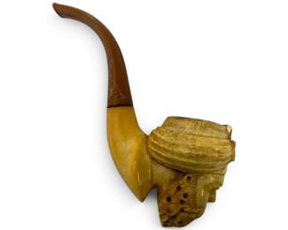 Carved Meerschaum Pipe