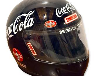 Simpson CocaCola NASCAR Racing Helmet