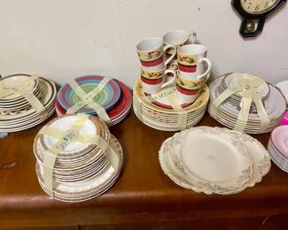 More dishes for sale