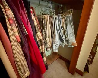 80’s and 90’s clothing including Levi’s.