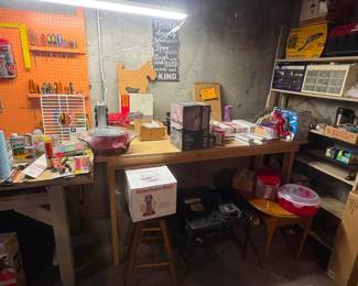 Items new in boxes and more