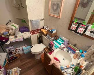 More bathroom items