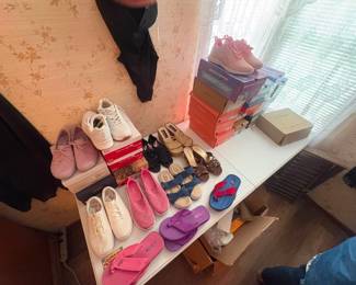 Size 9 shoes half new and half like new