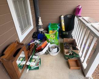 Gardening items and more