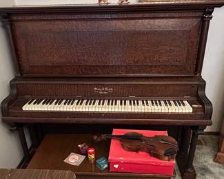 Story  Clark Upright Piano