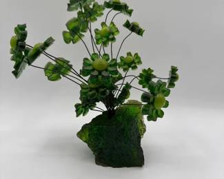 Vintage Resin Flower Tree