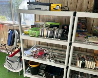 DVD Player, cushions, outdoor table, puzzles, new hearing aids, 