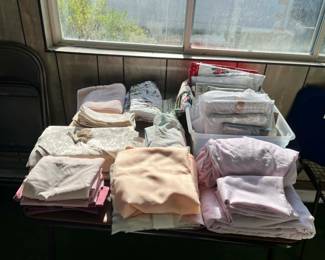 so many linens! New