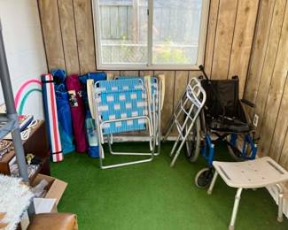 outdoor furniture, costume jewelry, 