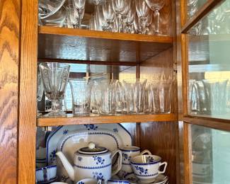 Spode collection, glassware