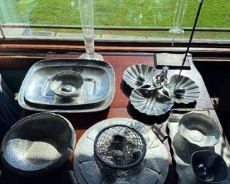 Vintage aluminum ware collection