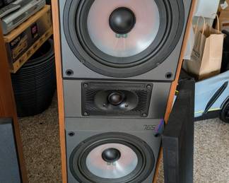 Inside front view Mission 765 speakers