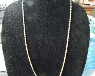 10K Gold Necklace