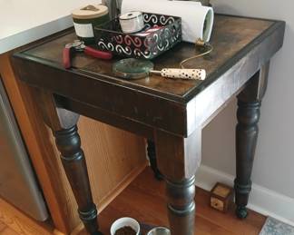 Antique Butcher Block