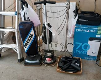 Oreck vacuums and buffer
