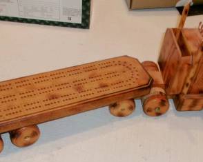CRIBBAGE BOARD TRUCK