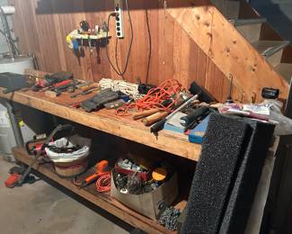 Lots of hand tools, some power