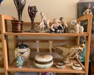 Lots of Art Glass and Figurines 