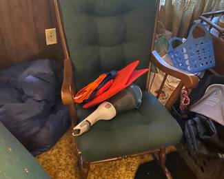 Wood Rocking Chair $100