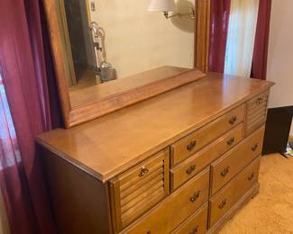 Nice Dresser with Large Mirror $250