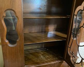 Vintage China Cabinet with Drawer $450
