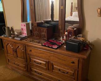 Large Dresser with Mirror $300