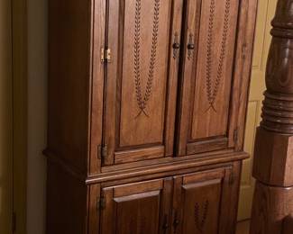 Nice Wood Linen Press. $450
