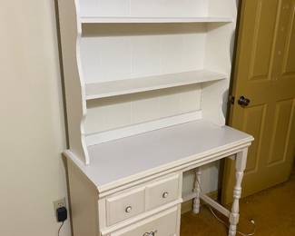 Large Desk with Hutch. $200