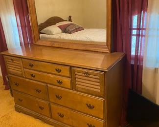 Large Dresser with Mirror $ 250
