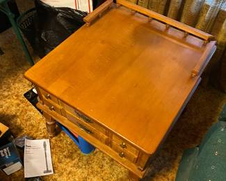 Wood End Table $200
