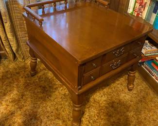 Wood End Table $200