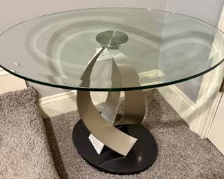 Contemporary Round Side Table