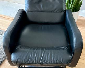 One of 2 Stressless Leather Recliners Original. Price $4,000 ea