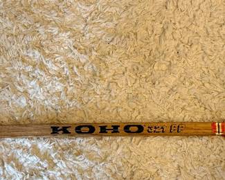 Signed Hockey Stick by Chris Chelios, Andrew Shaw, Doug Wilson