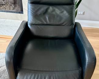 One of 2 Stressless Leather Recliners Original. Price $4,000 ea
