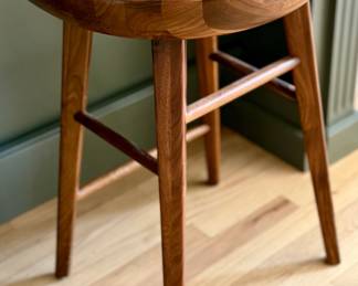 Set of 4 Scandinavian Design "Kallan Counter Stools 24" H x 17" W x 14" D