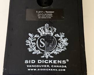 Sid Dickens Memory Block "Yesterday" T-217